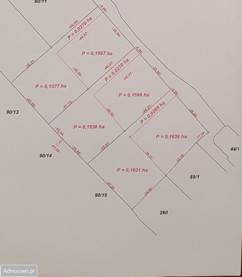 Działka budowlana Dąbrówka-Strumiany, ul. Cegielniana. Zdjęcie 2