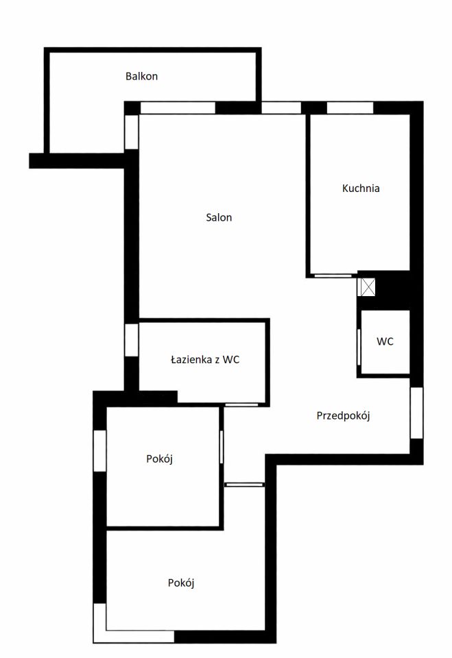 Mieszkanie 3-pokojowe Poznań Rataje, ul. Katowicka. Zdjęcie 17