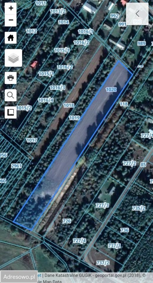 Działka rolno-budowlana Kiełpiniec. Zdjęcie 4