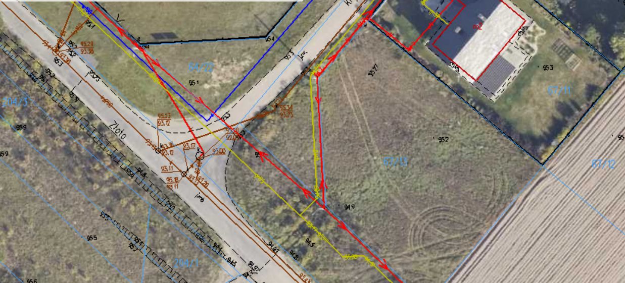 Działka budowlana Rybienko Nowe