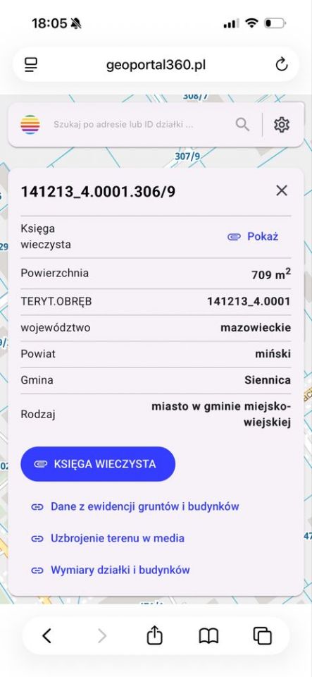 Działka budowlana Siennica. Zdjęcie 5