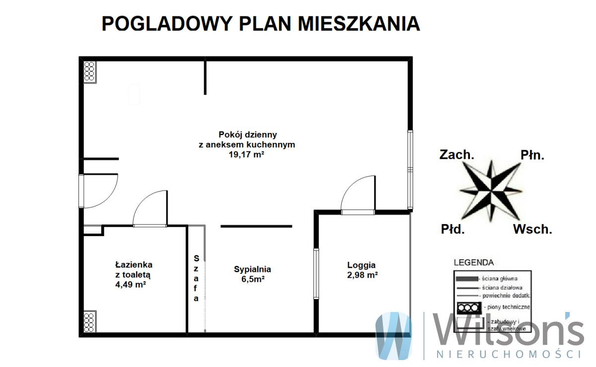 Mieszkanie 2-pokojowe Warszawa Praga-Południe, ul. Żupnicza. Zdjęcie 2
