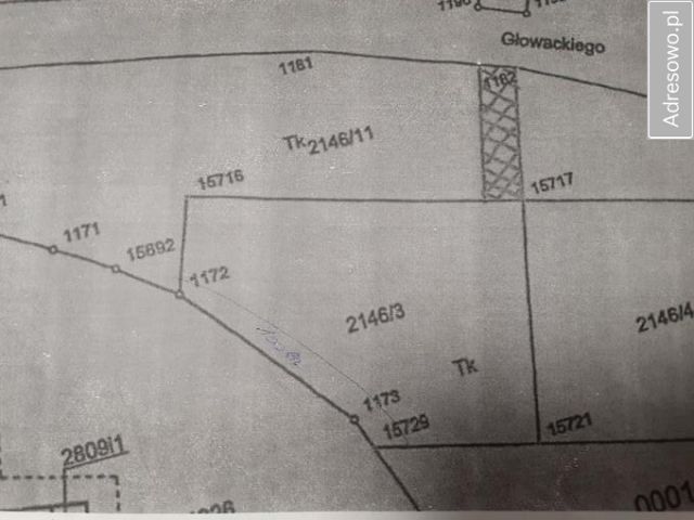 Działka budowlana Wojkowice, ul. Głowackiego. Zdjęcie 1