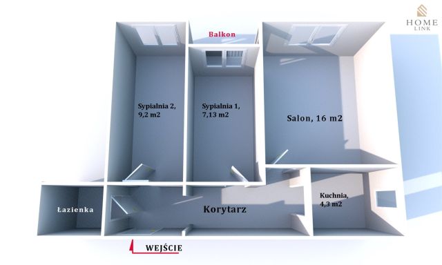 Mieszkanie 3-pokojowe Olsztyn Pojezierze, ul. Kołobrzeska. Zdjęcie 19