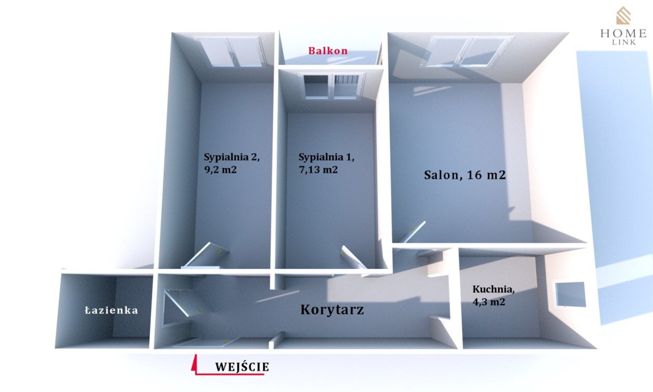 Mieszkanie 3-pokojowe Olsztyn Pojezierze, ul. Kołobrzeska. Zdjęcie 19