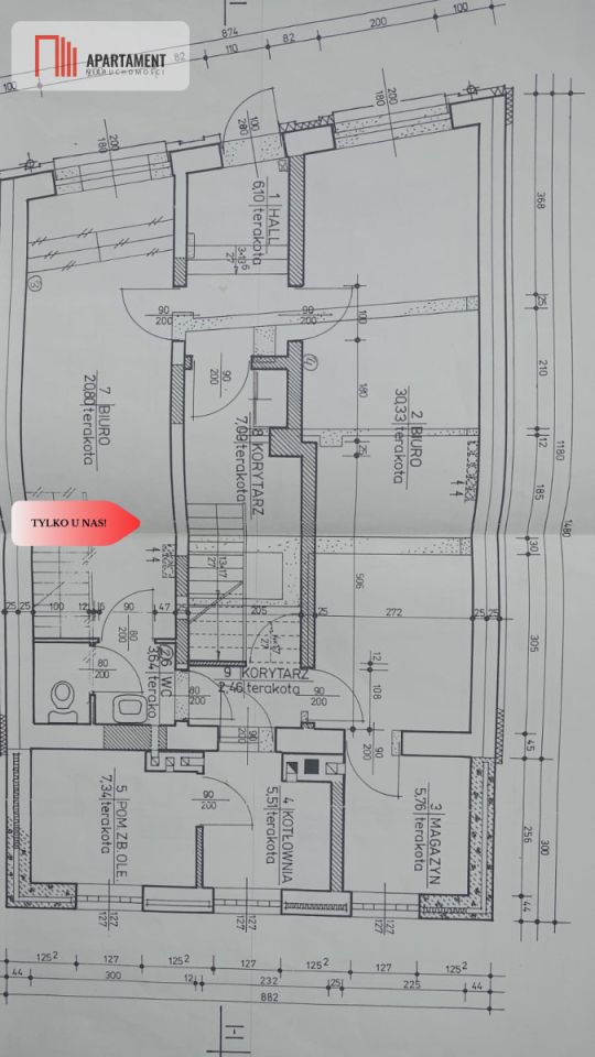 kamienica, 8 pokoi Brodnica Centrum. Zdjęcie 5