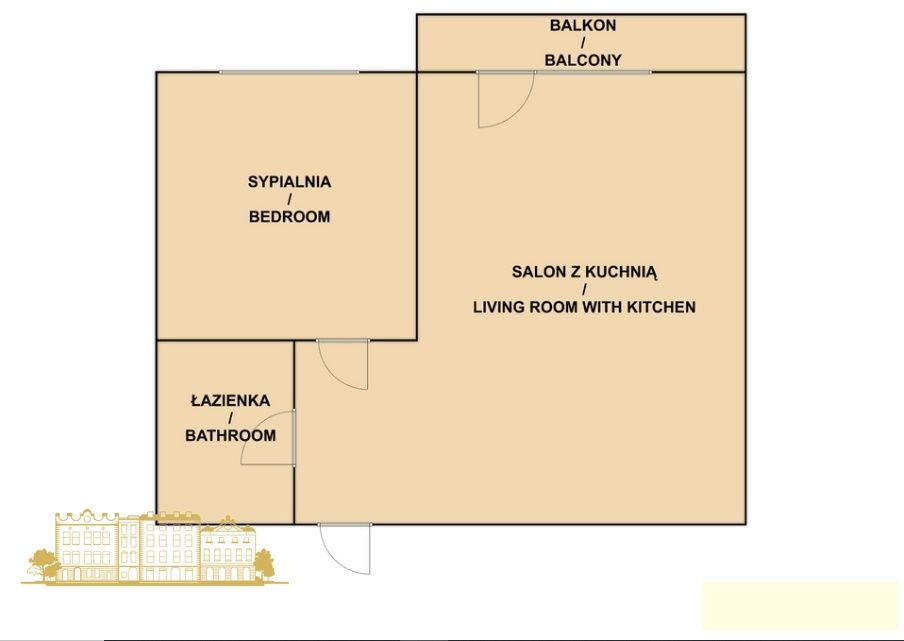 Mieszkanie 2-pokojowe Kraków Prądnik Biały, ul. Wincentego Danka. Zdjęcie 9