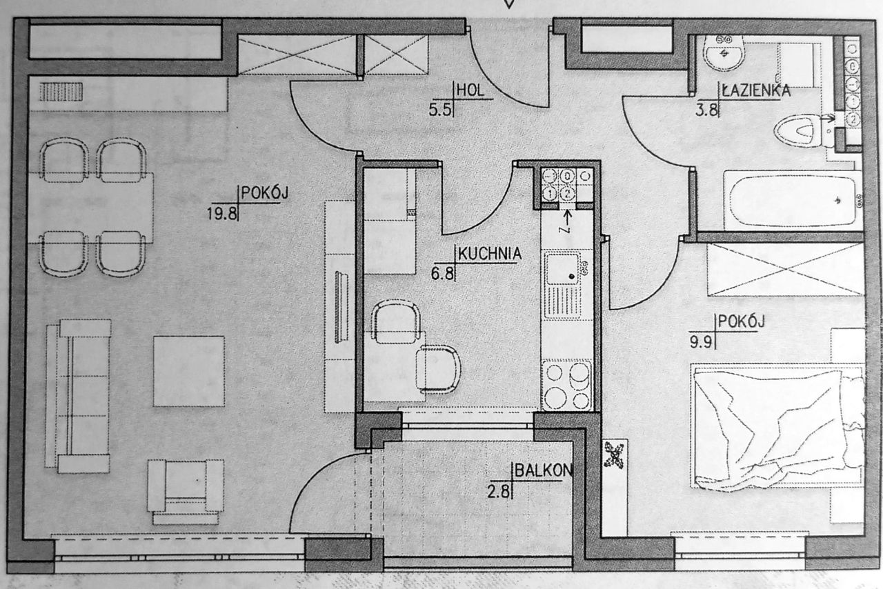 Mieszkanie 2-pokojowe Poznań Główna, ul. Smolna. Zdjęcie 21