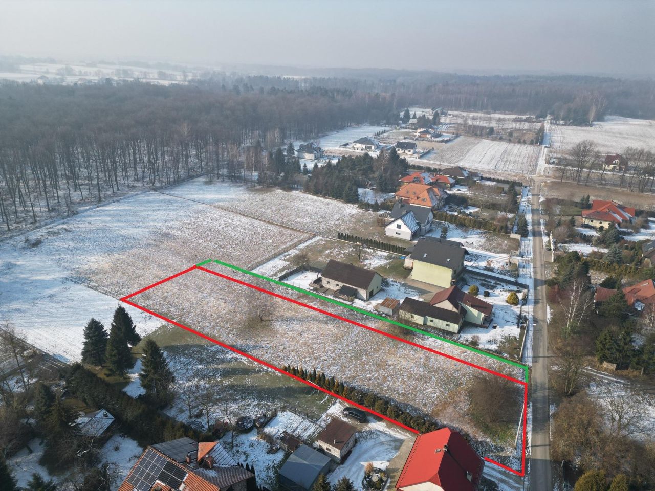 Działka rolno-budowlana Poręba Wielka Podlesie, ul. Podlesie. Zdjęcie 2