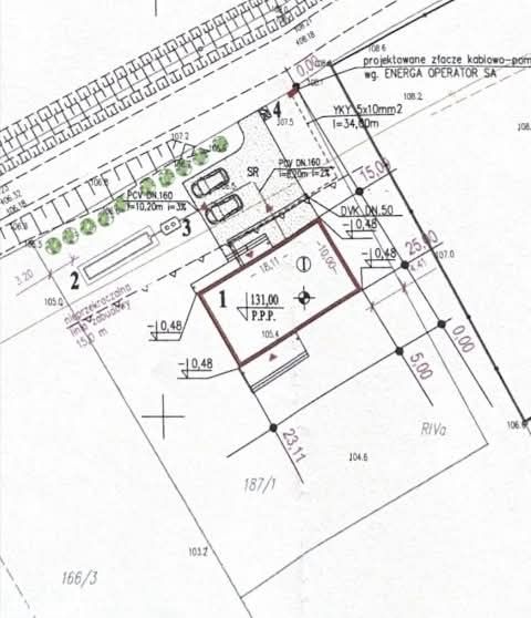 Działka budowlana Czarny Kierz. Zdjęcie 2