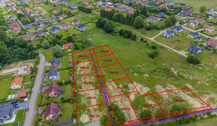 Działka budowlana Mścice