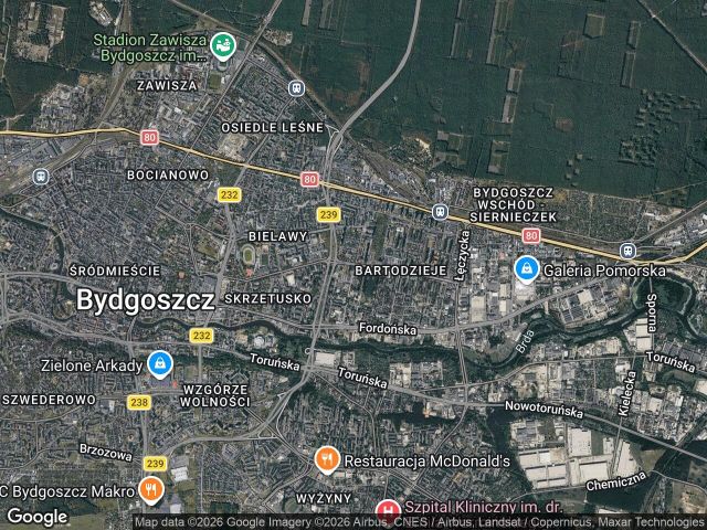 Ośrodek wczasowy Bydgoszcz Bartodzieje Wielkie, ul. Marii Curie-Skłodowskiej. Zdjęcie 1