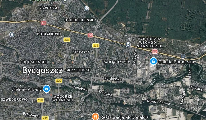 Ośrodek wczasowy Bydgoszcz Bartodzieje Wielkie, ul. Marii Curie-Skłodowskiej