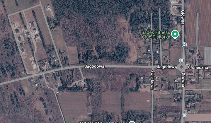 Działka budowlana Piskórka, ul. Jagodowa
