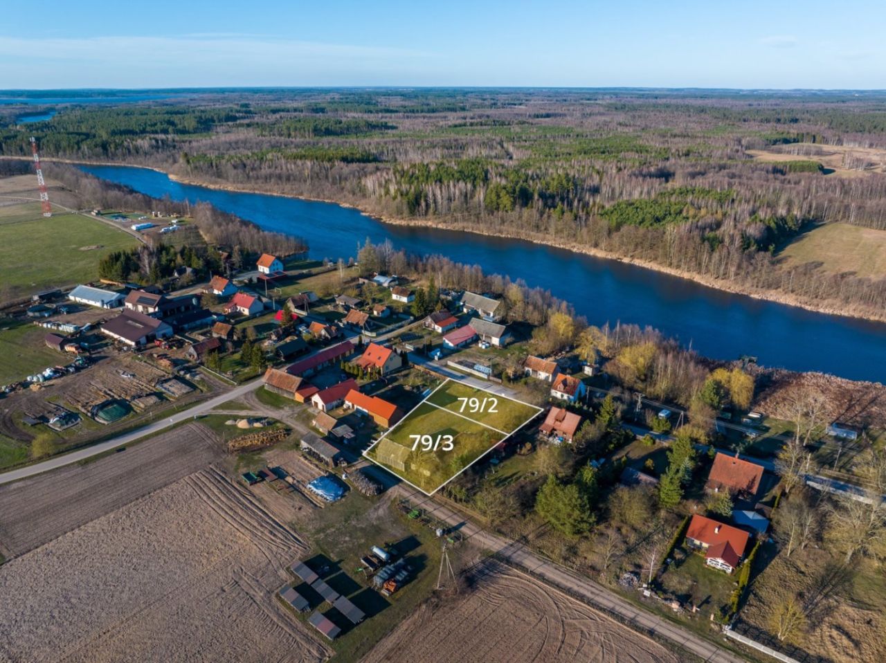 Działka budowlana Pogobie Tylne