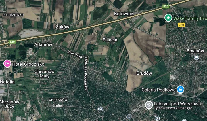 Działka budowlana Milanówek, ul. Sadowa