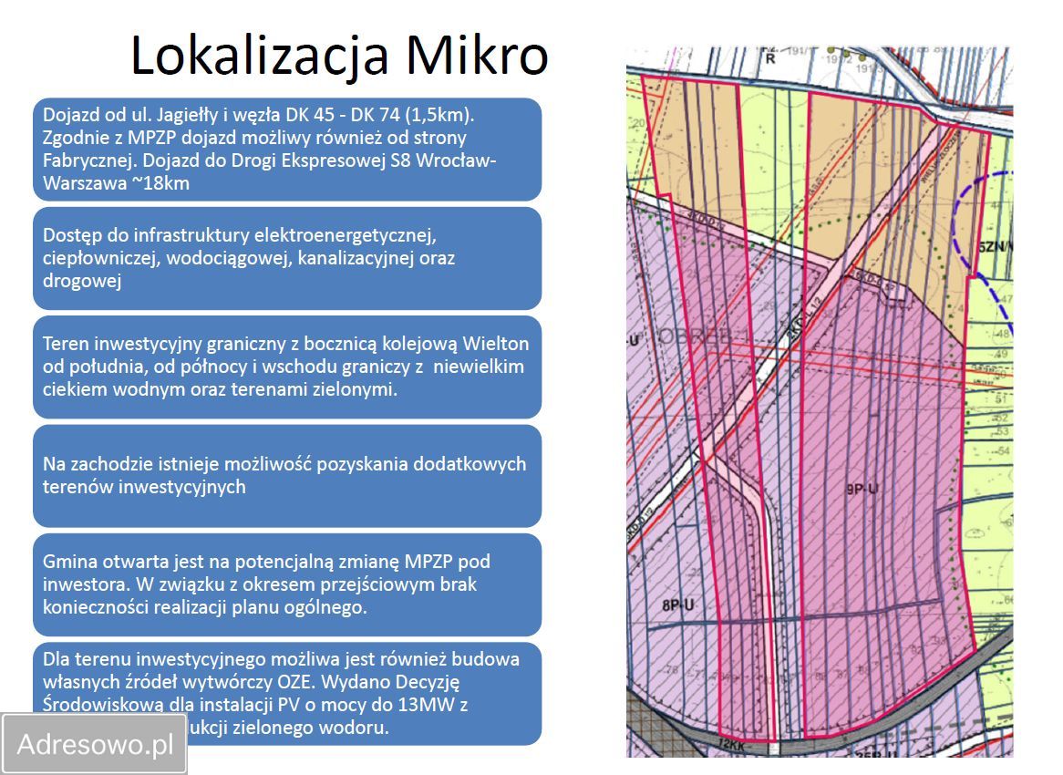Działka inwestycyjna Wieluń. Zdjęcie 3