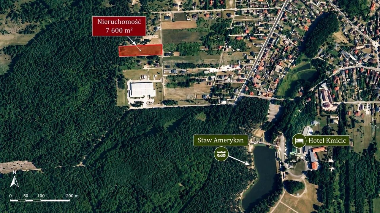 Działka rolno-budowlana Złoty Potok, ul. Wrzosowa. Zdjęcie 2