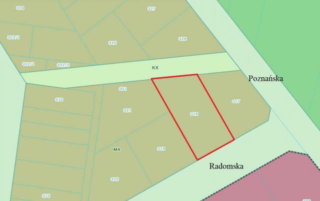 Działka budowlana Lublin, ul. Poznańska. Zdjęcie 1