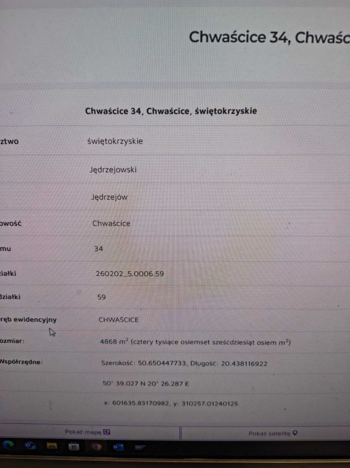 Działka rolno-budowlana Chwaścice. Zdjęcie 6