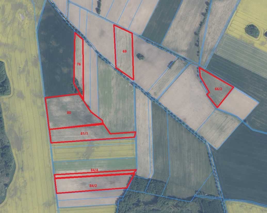 Działka rolna Borucino