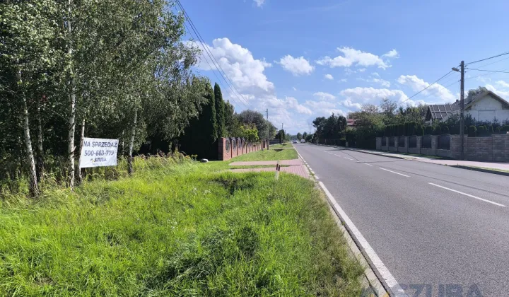 Działka inwestycyjna Myszczyn, ul. Zaborowska