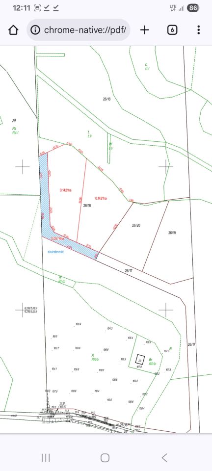 Działka budowlana Krosnowo