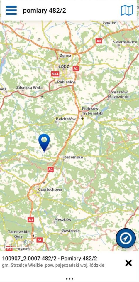 Działka rolna Pomiary. Zdjęcie 7