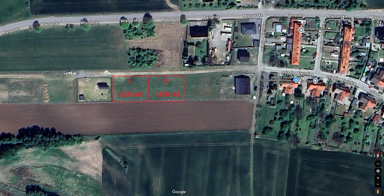 Działka budowlana Piława Górna. Zdjęcie 2