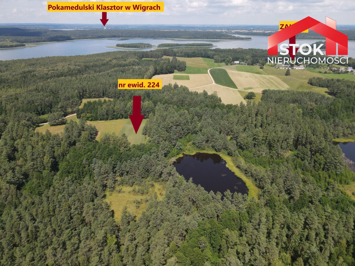 Działka rolna Krusznik Zakąty. Zdjęcie 3