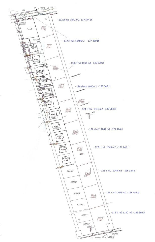 Działka budowlana Łaszczówka-Kolonia. Zdjęcie 3