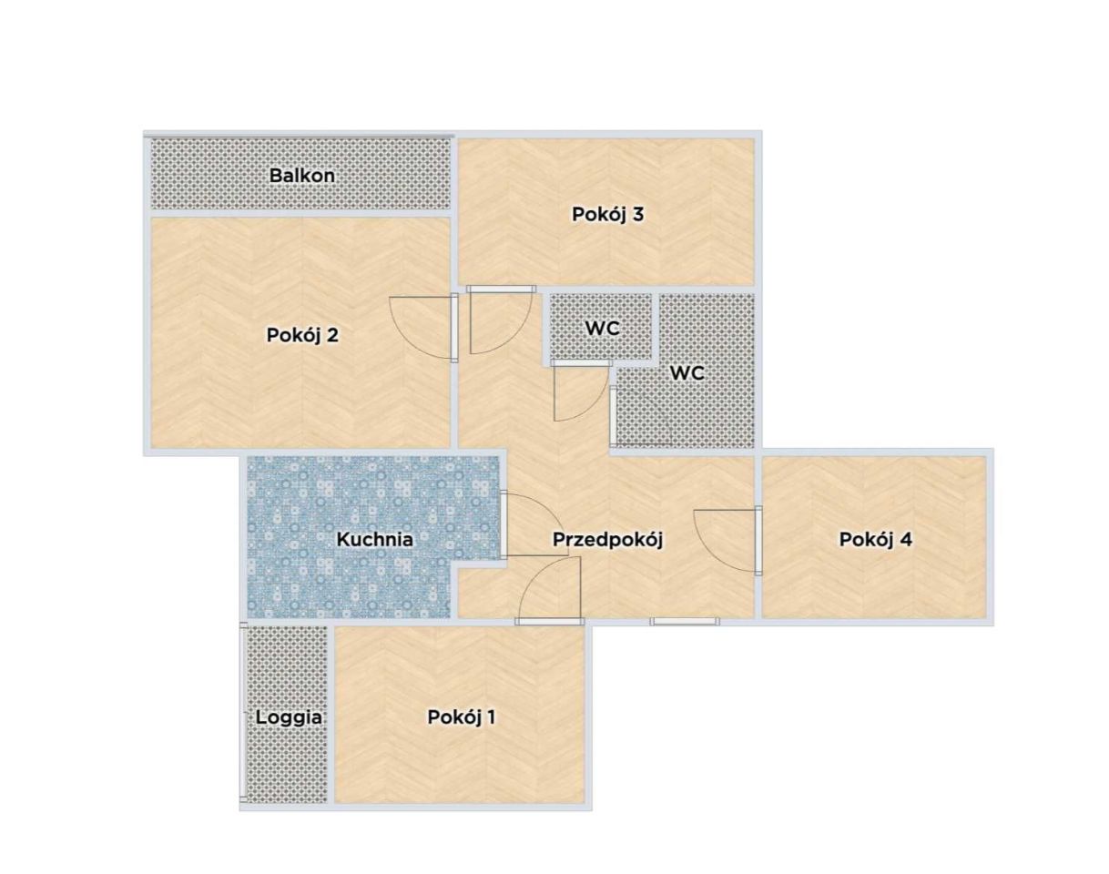Mieszkanie 4-pokojowe Wrocław Biskupin. Zdjęcie 2