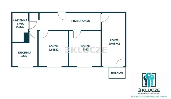 Mieszkanie 3-pokojowe Lublin Wieniawa