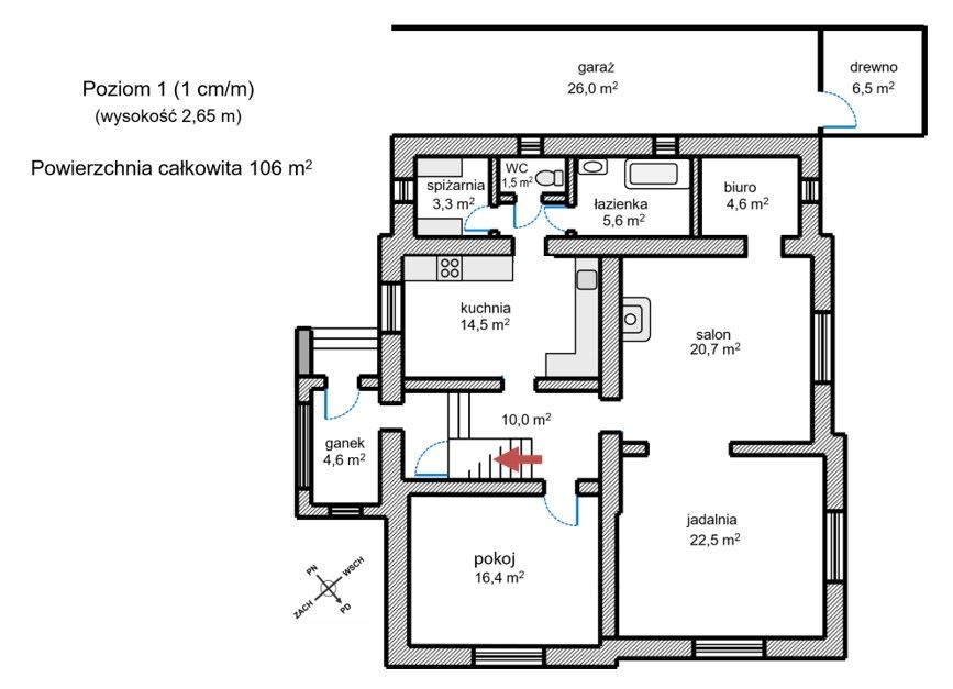 dom wolnostojący, 8 pokoi Krzeszowice, Czerna. Zdjęcie 23