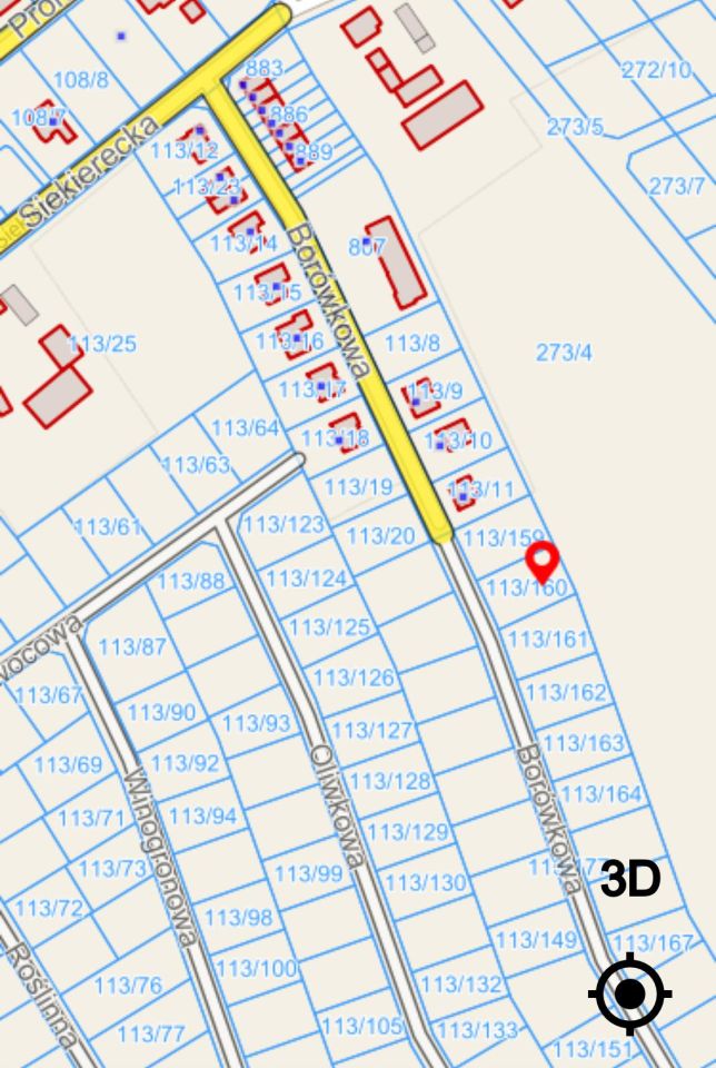 Działka budowlana Gowarzewo, ul. Borówkowa