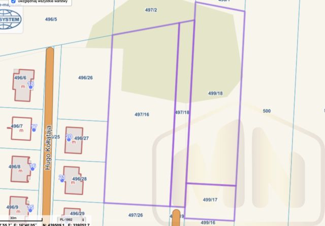 Działka budowlana Dąbcze. Zdjęcie 12