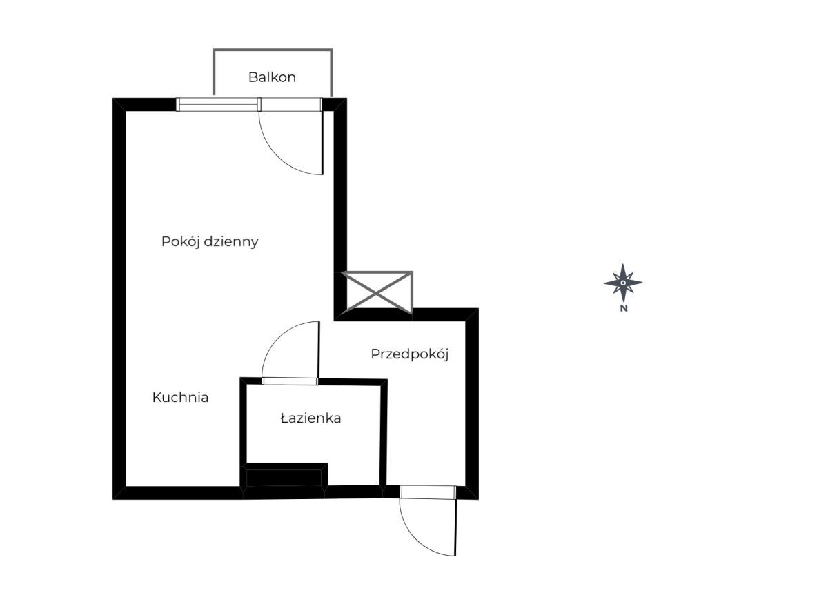 Mieszkanie 1-pokojowe Gdynia Wzgórze Świętego Maksymiliana, ul. Jana Matejki. Zdjęcie 16
