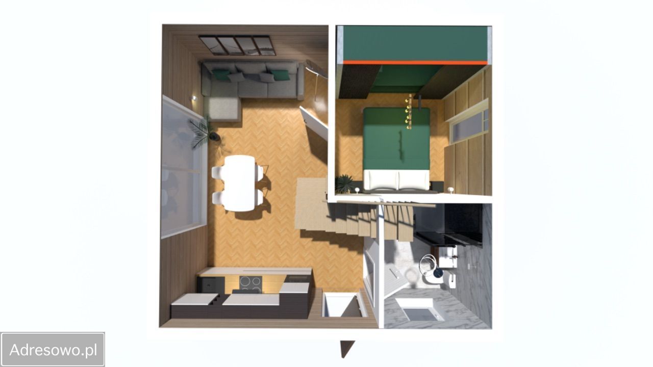 dom wolnostojący, 2 pokoje Gąski, ul. Masztowa. Zdjęcie 13