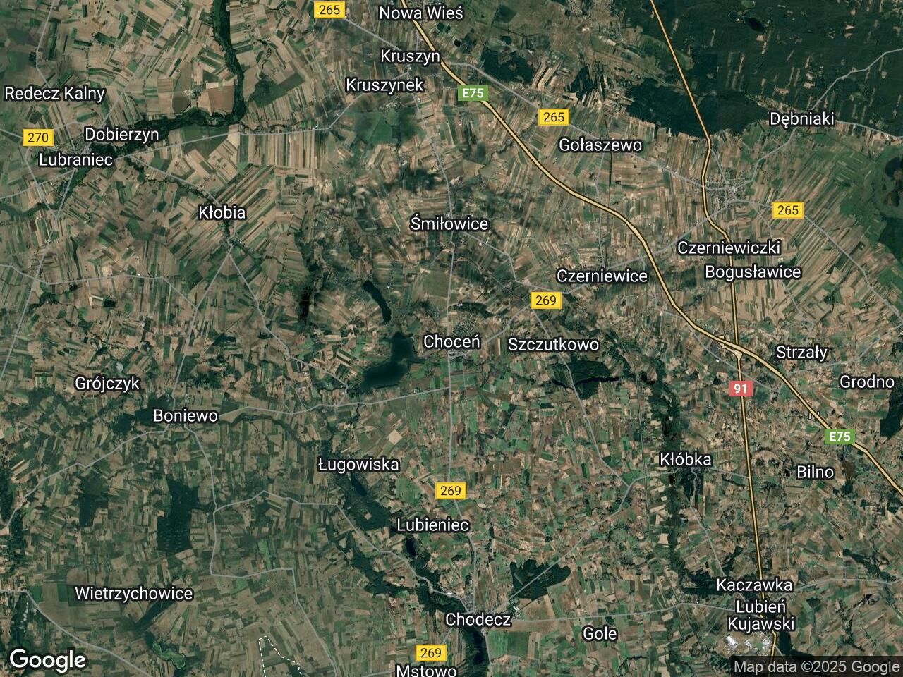 Działka budowlana Choceń