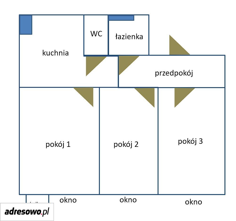 Mieszkanie 3-pokojowe Warszawa Ochota, ul. Urbanistów. Zdjęcie 20