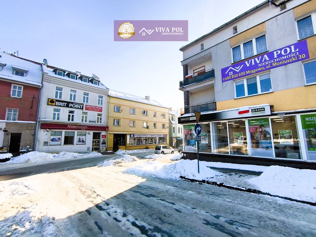 Mieszkanie 2-pokojowe Mrągowo Centrum, ul. Rynkowa. Zdjęcie 2