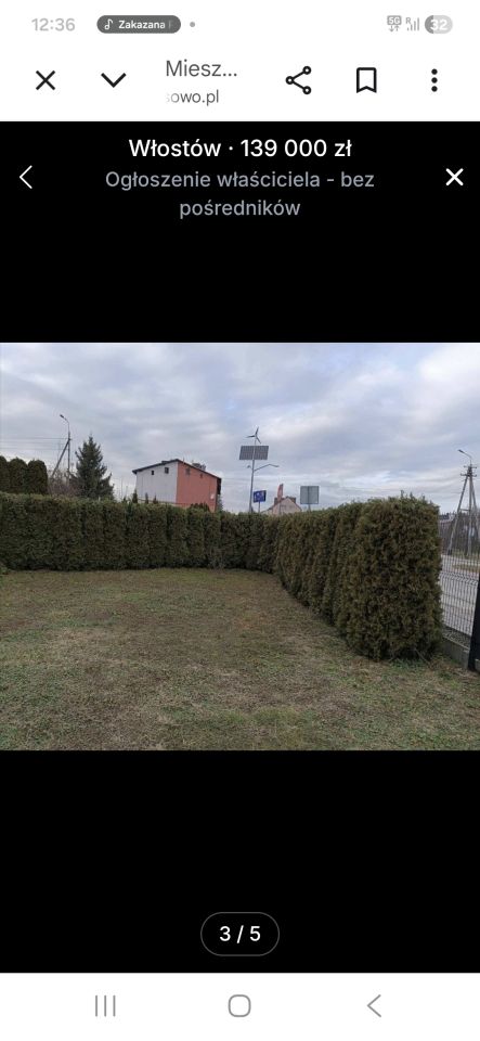 dom szeregowy, 1 pokój Włostów. Zdjęcie 3