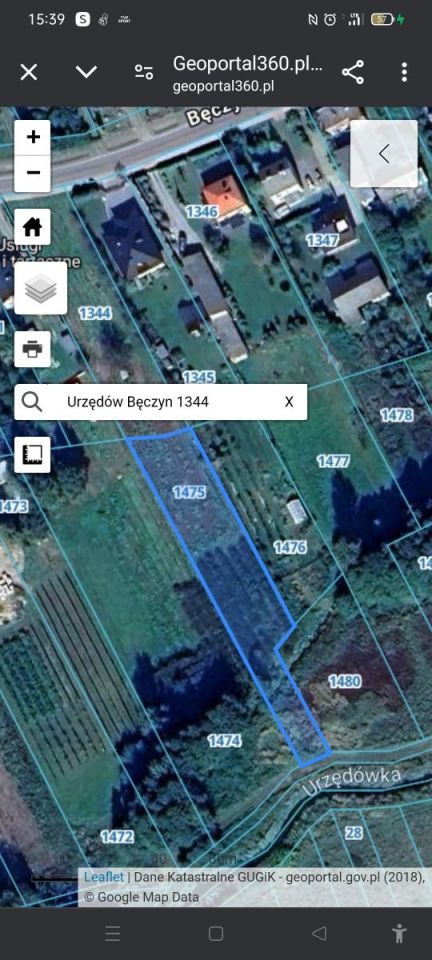 Działka budowlana Bęczyn. Zdjęcie 2