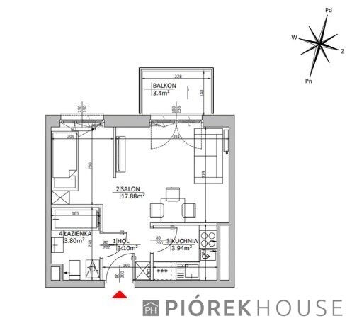 Mieszkanie 1-pokojowe Warszawa Ursus, ul. Kompanii AK "Goplana". Zdjęcie 12