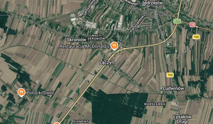 Działka budowlana Łączyn