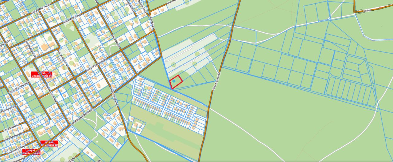 Działka leśna Warszawa Białołęka, ul. Ślepa. Zdjęcie 2