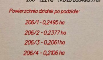 Działka budowlana Kościernica