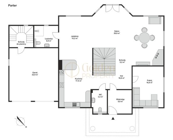 dom wolnostojący, 7 pokoi Chwaszczyno, ul. Wąska. Zdjęcie 21