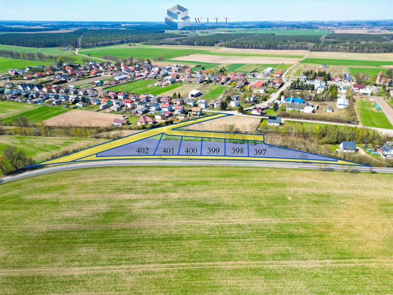 Działka inwestycyjna Uzdowo. Zdjęcie 1