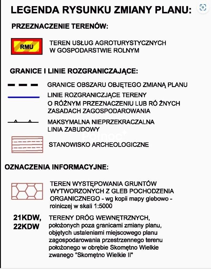 Działka inwestycyjna Skomętno Wielkie. Zdjęcie 12